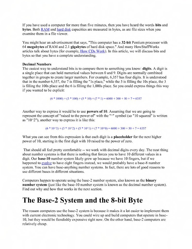 Bit and Bytes | PDF | Foreign Language Studies