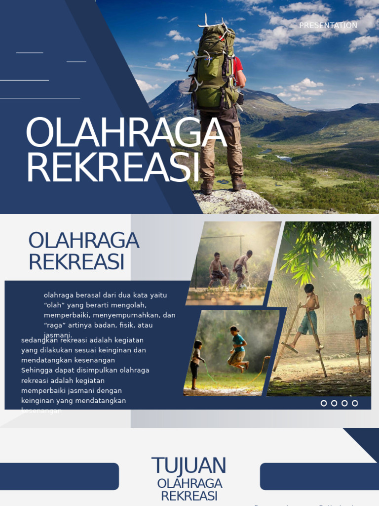 Olahraga Rekreasi: Manfaat dan Karakteristik | PDF