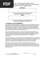 MUTUAL NON-DISCLOSURE NON-CIRCUMVENTION