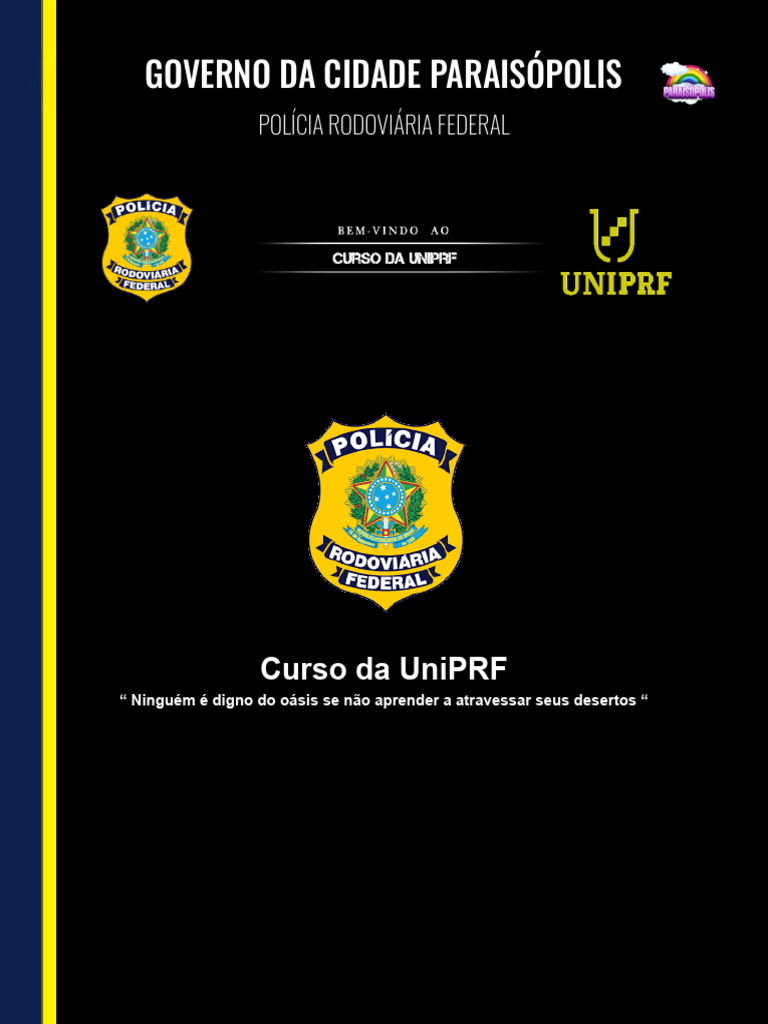 História e Conduta da PRF em Paraisópolis | PDF | Polícia | Direito Penal