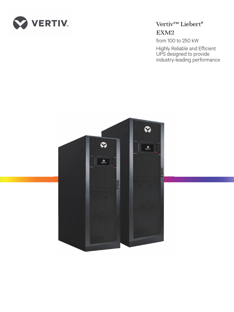 Liebert Exm2 CT en GL | PDF | Power Inverter | Rectifier