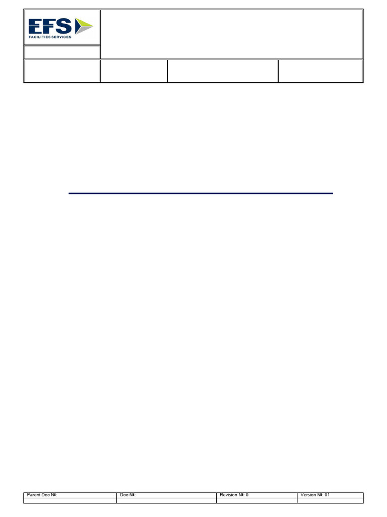 Lock-Out Tag-Out Energy Isolation SOP | PDF | Safety