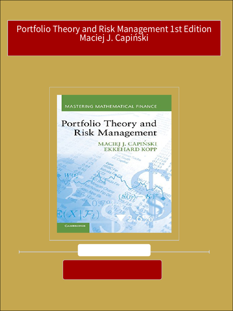 Risk Portfolio Theory Pdf: Risk Management Portfolio Theory Pdf – HGWVI