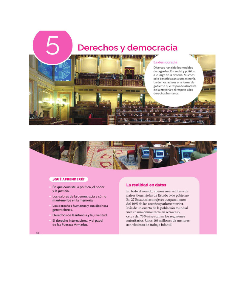 Unidad 5. Derechos y Democracia | PDF