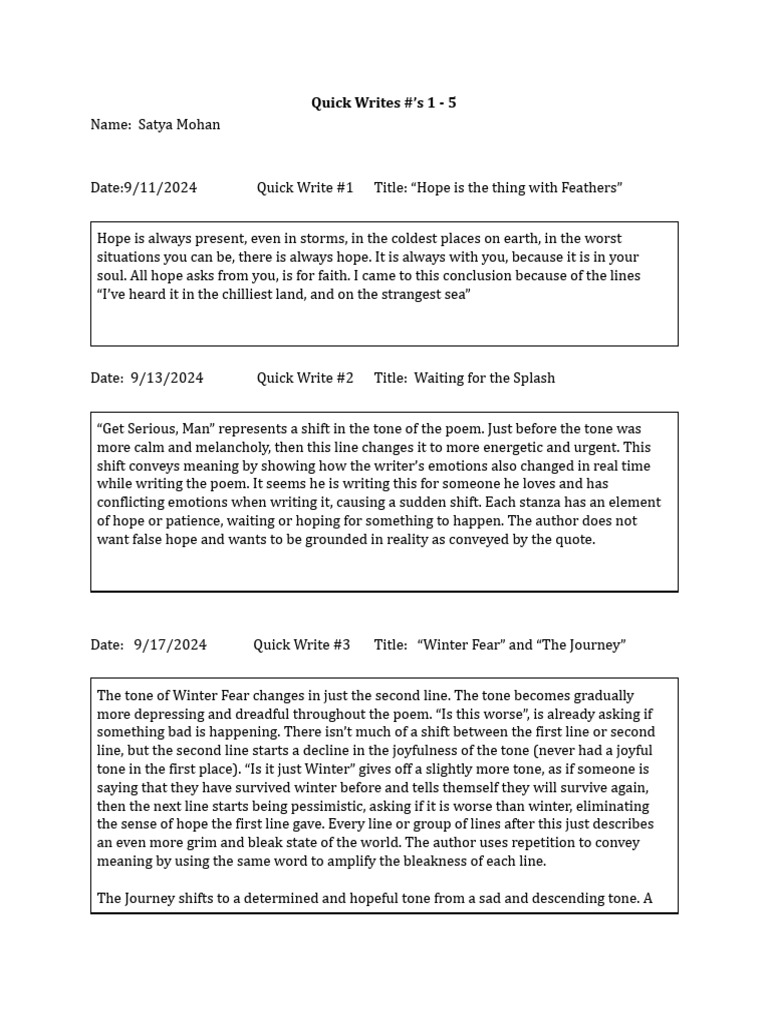 Analyzing Themes in Poetry | PDF