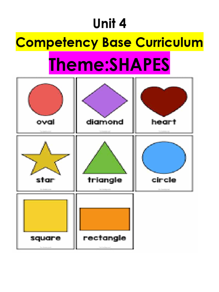 To Share Level 2 Week 13 Shapes | PDF | Shape | Circle