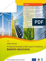 Energie Și Biomasă Buletin Electronic Ediție Specială