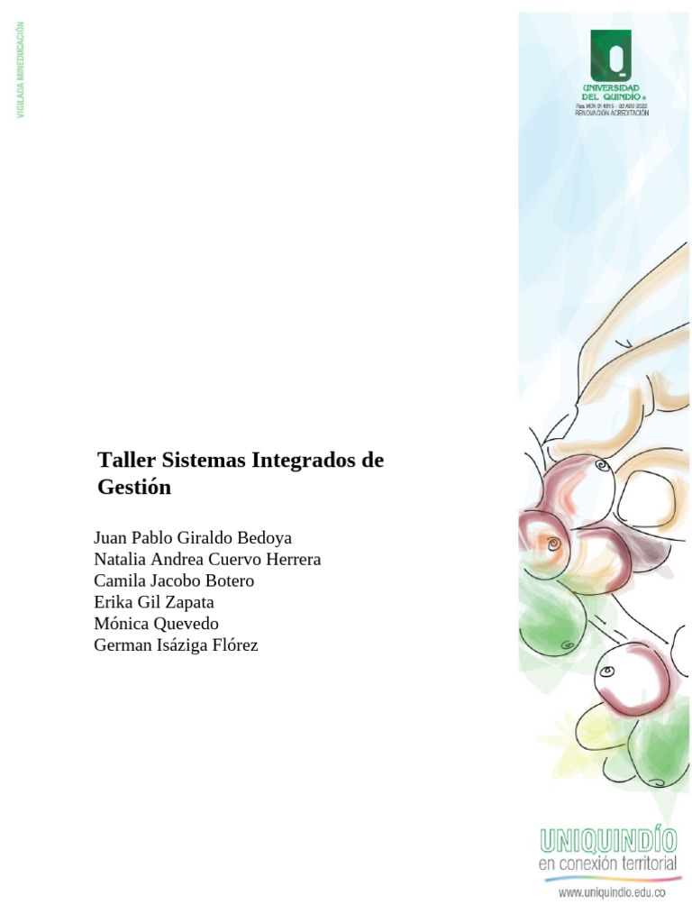 Taller de Sistemas de Gestión Integrados | PDF