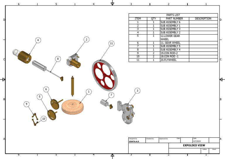 Final Assembly of Stirling Engine-1 | PDF | Vehicles | Vehicle Technology