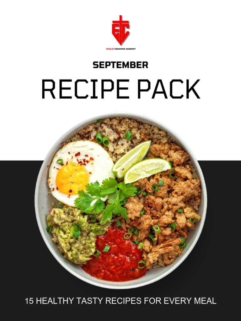 user18486718file139381794SEPTEMBER RECIPE PACK | PDF | Chocolate | Pesto
