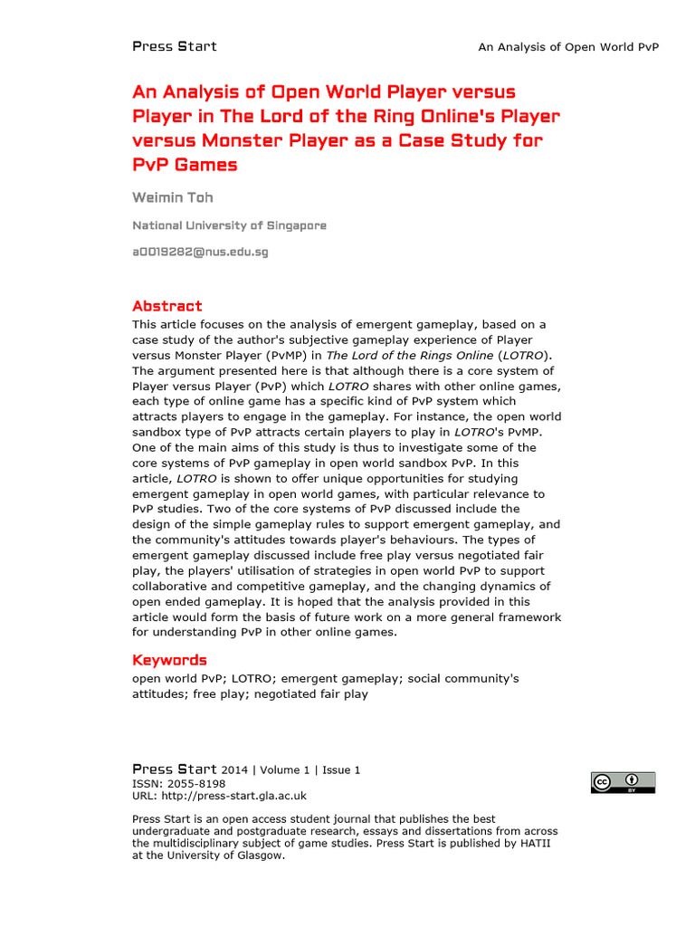 Matt, Journal Manager, Weimin | PDF | Methodology | World Of Warcraft