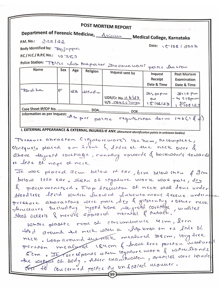 ML Autopsy Rec | PDF