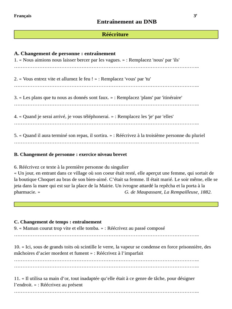 exercices-de-r-criture-pour-le-brevet-pdf