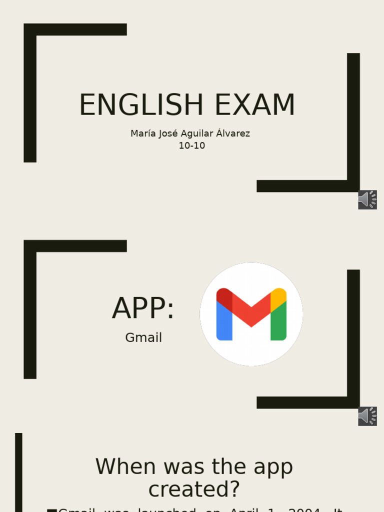 English Exam Maria Jose 10-10 | PDF | Gmail | Popular Culture & Media ...