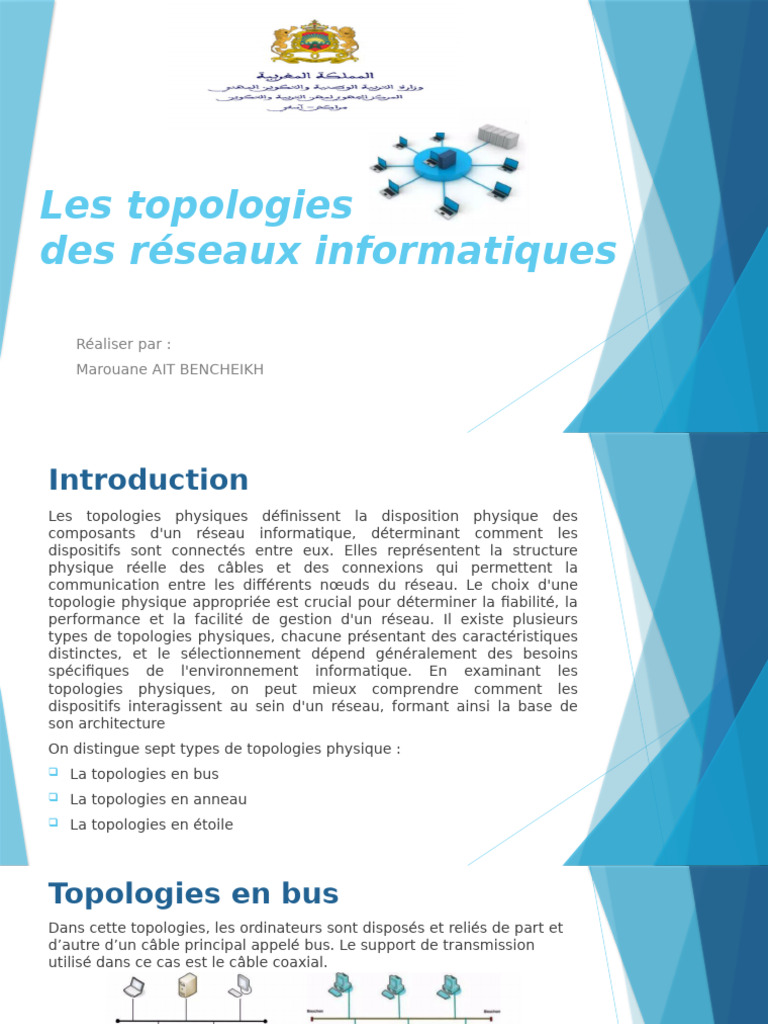 Topologies des Réseaux Informatiques | PDF | Topologie de réseau ...