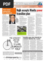 TheSun 2008-11-12 Page02 Najib Accepts Wanita Power Transition Plan