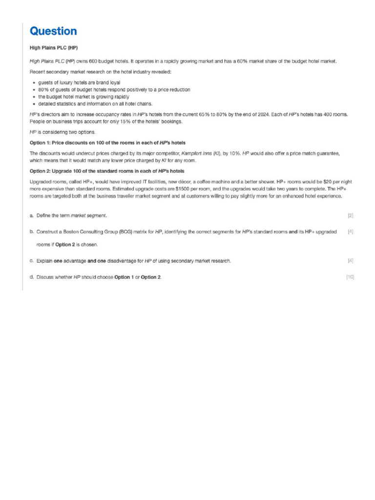 BCG Activity | PDF