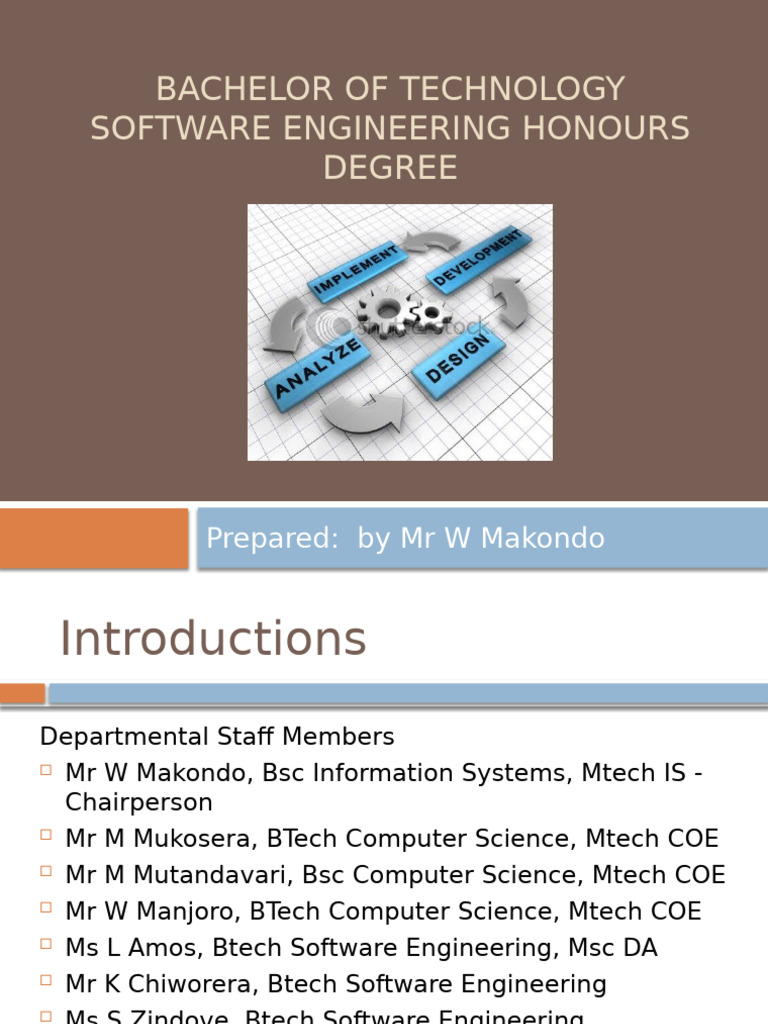 Software Engineering Honours Degree Overview | PDF | Software ...