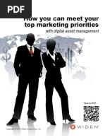 How you can meet your top marketing priorities with digital asset management