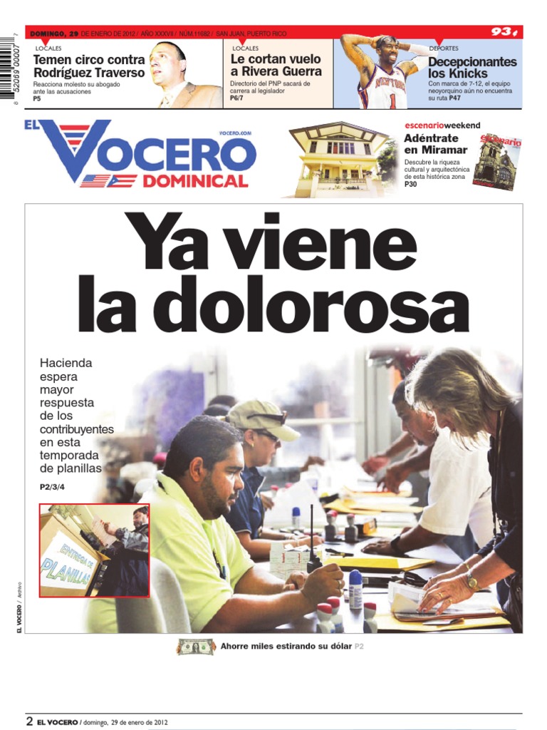 Domingo 29 de Enero de 2012 | PDF | Puerto Rico | Mitt Romney