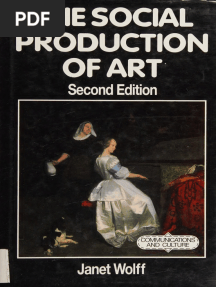 The Social Production of Art - Wolff, Janet - 1993