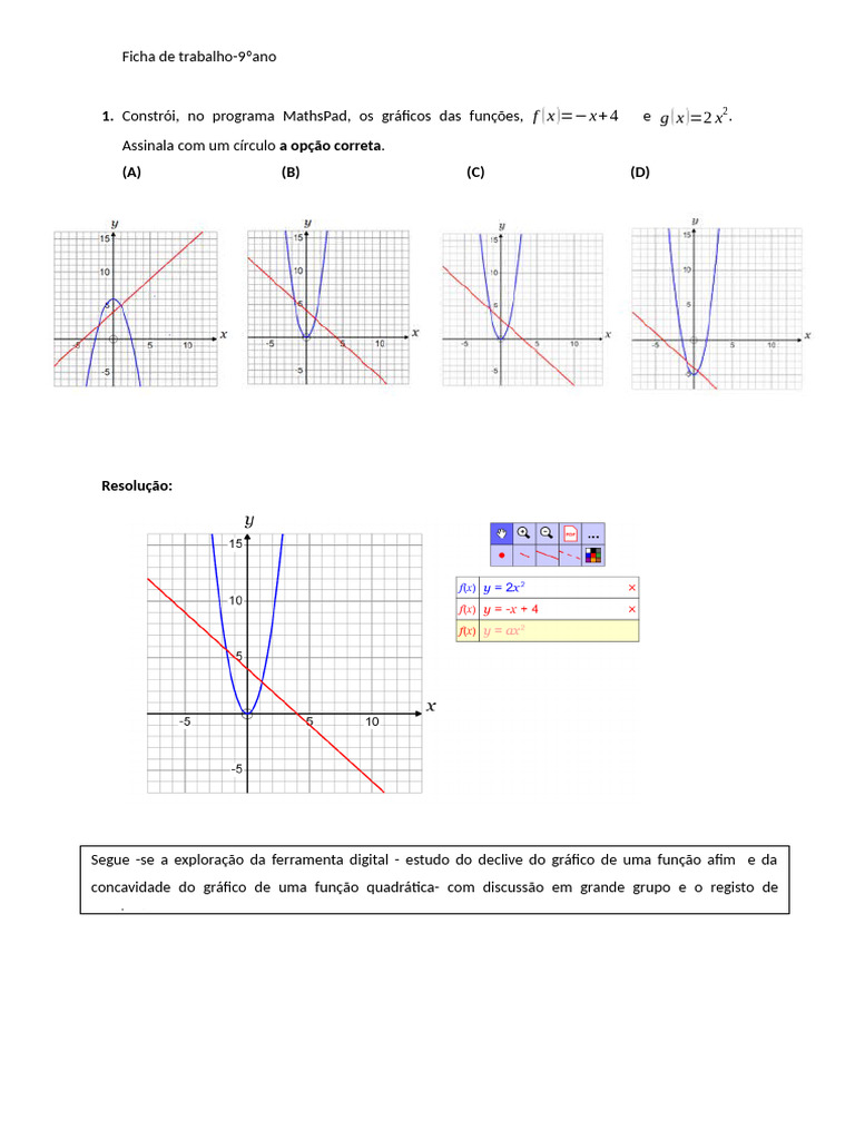 Formação MathsPad | PDF