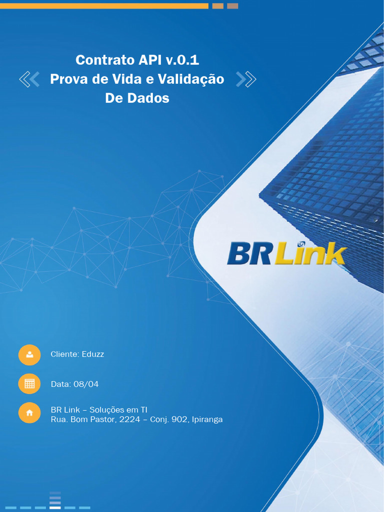 Contrato API v0 1 | PDF | Json | Informática