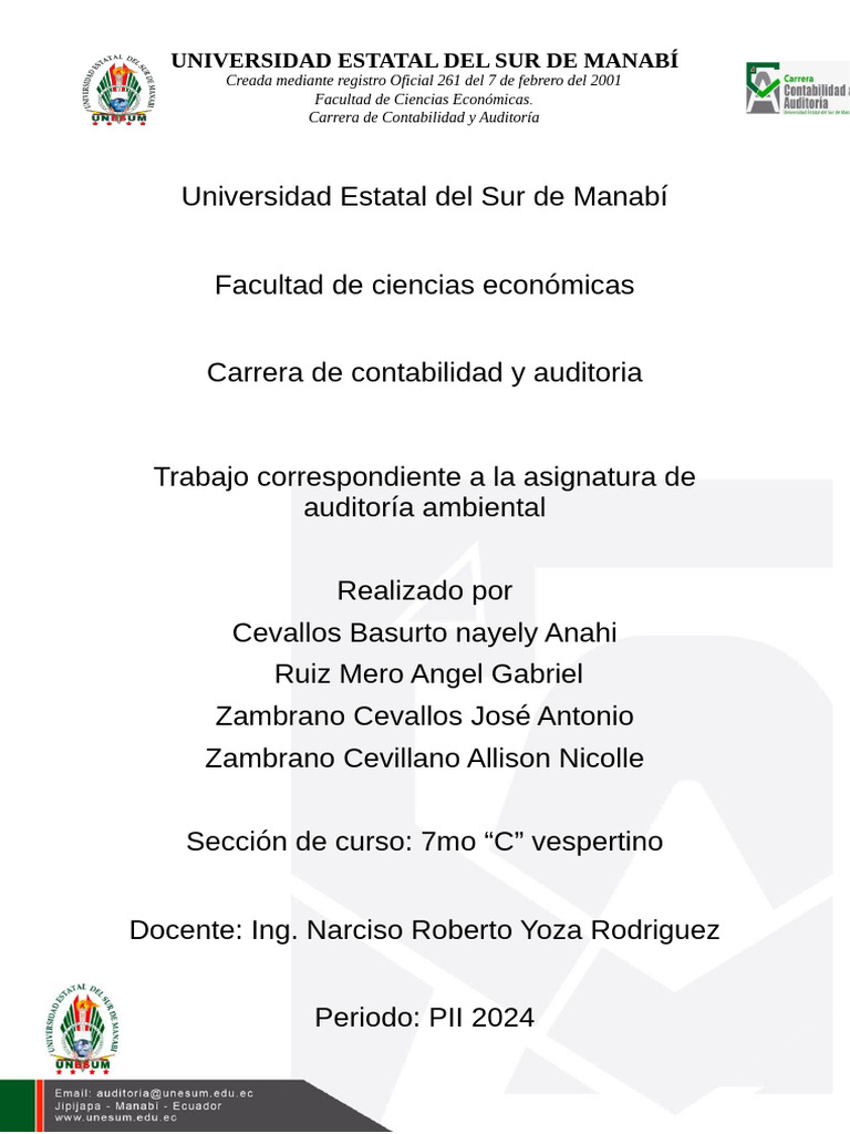 Gestión y Auditoría Ambiental Efectiva | PDF | Evaluación del ciclo de ...