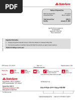 State Farm Claims Payment Details | PDF