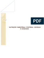 Nutrição Enteral e Parenteral