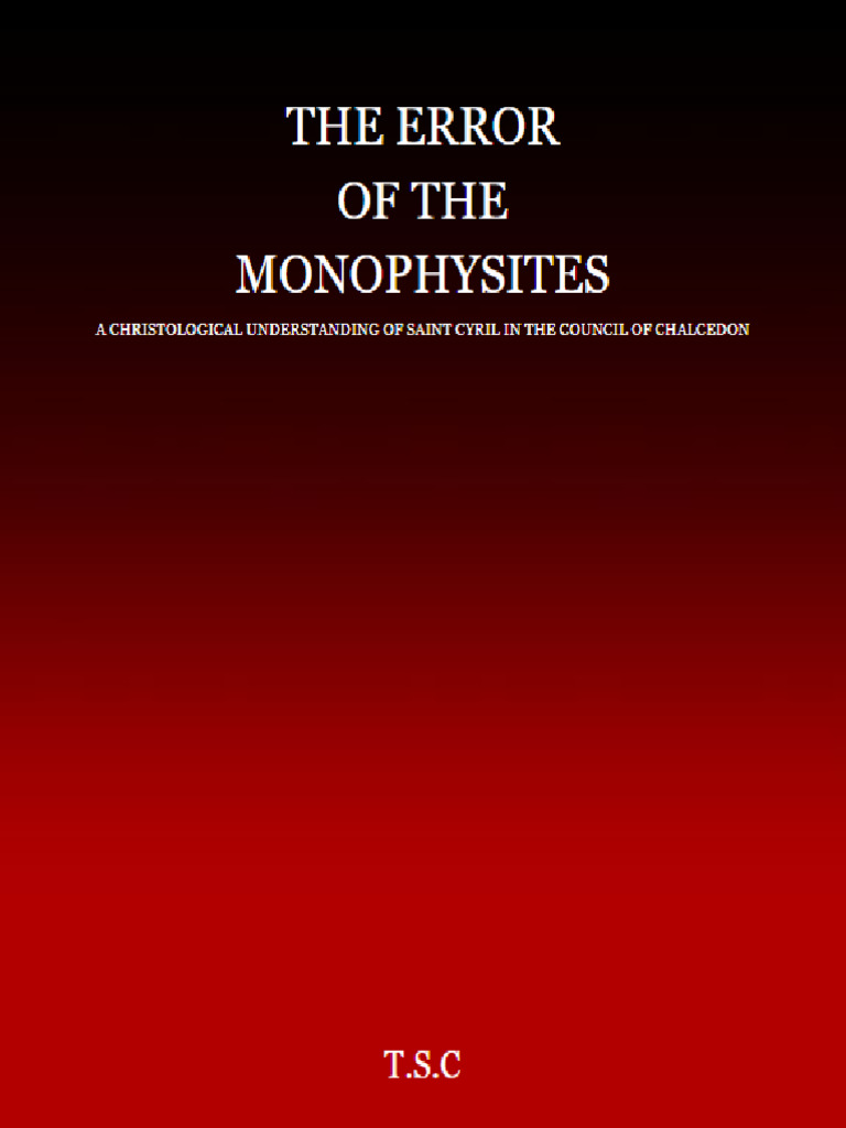 Understanding Cyril's Christology | PDF | Systematic Theology ...