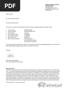 Wells Fargo Verification Letter Bank Acct 5142 March 2023 00