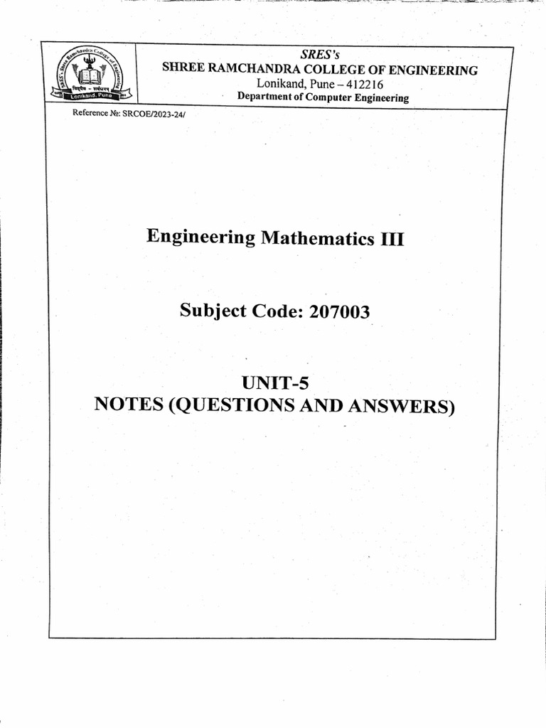 Unit V | PDF
