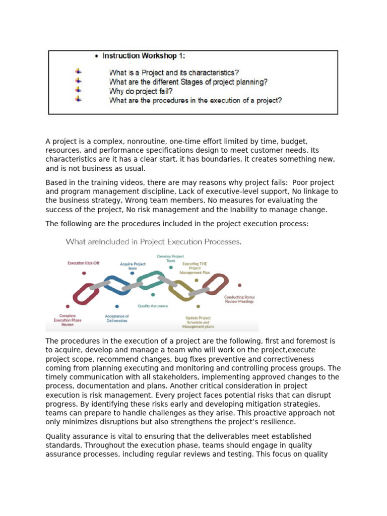Project No 1 Pdf Project Management Risk Management