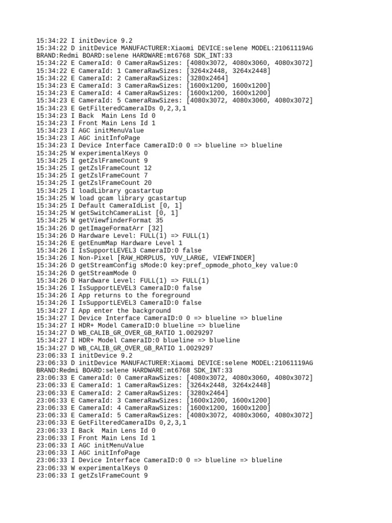 Log 20240610 1 | PDF | Computing | Mobile Telecommunications User Equipment