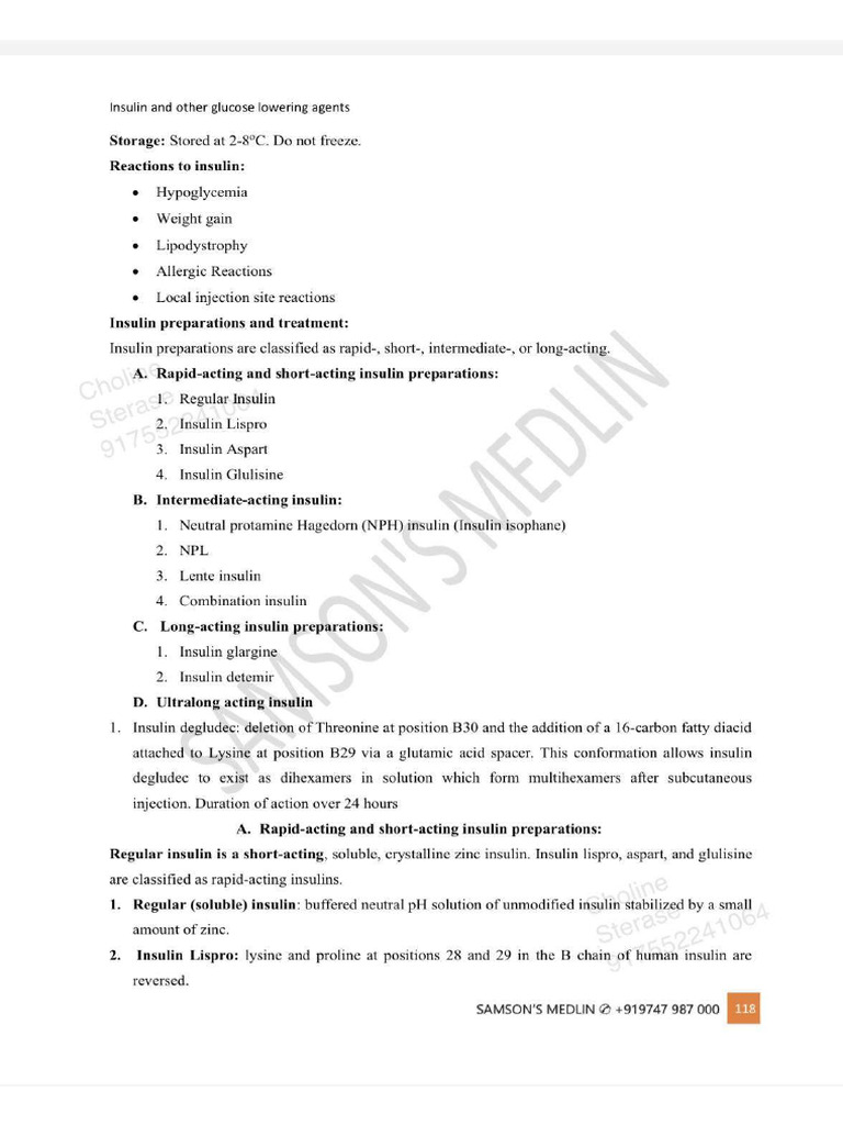 Insulin | PDF