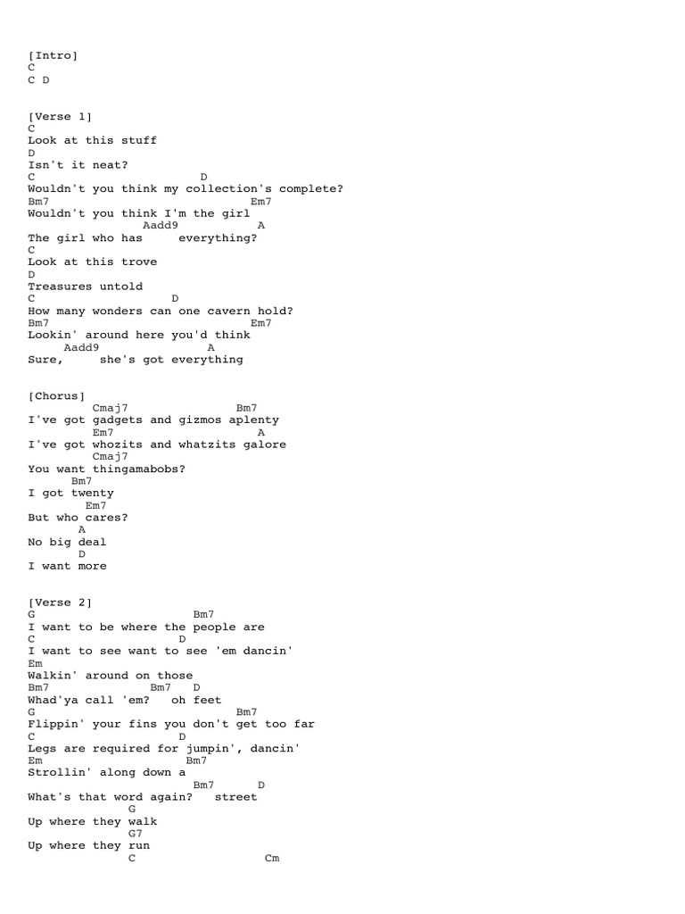 Lyrics Analysis: 