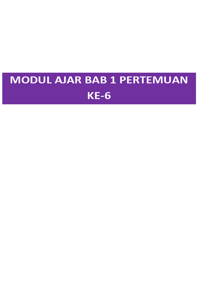 Modul Ajar Kelas 3 Bab 1 Matematika 3 | PDF