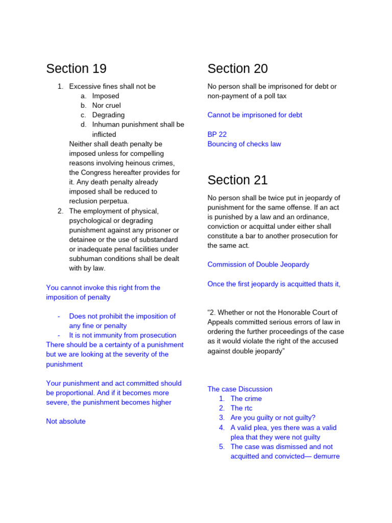 Week 13 | PDF | Acquittal | Double Jeopardy