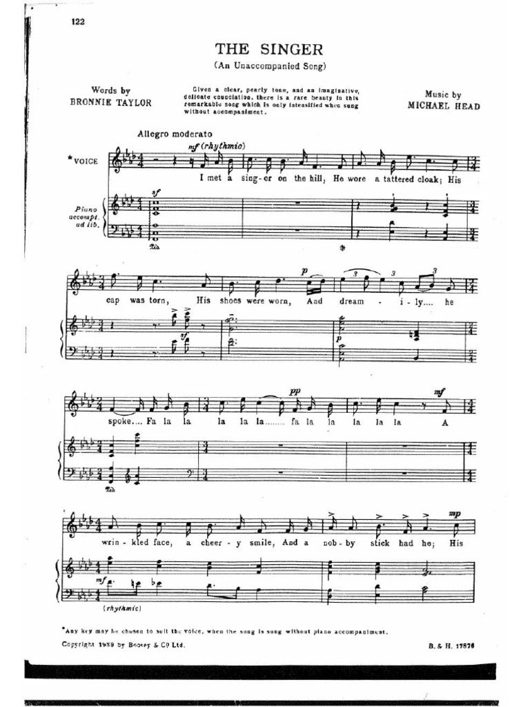 The Singer | PDF