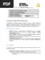 Como Inserir Notas de Rodapé ABNT | PDF | Método científico | Informação