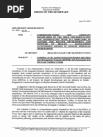 HFSRB: Regulatory Standards and Contacts | PDF