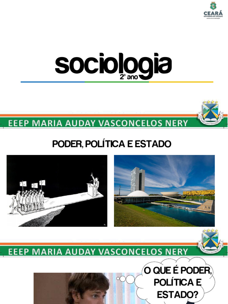Poder, Política e Estado na Sociologia | PDF | Poder (social e político ...