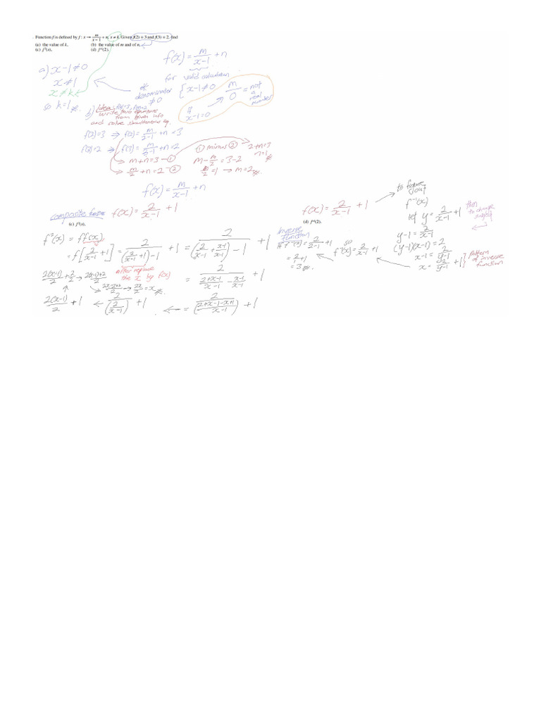 Chapter 1 Functions 18.7.21 | PDF