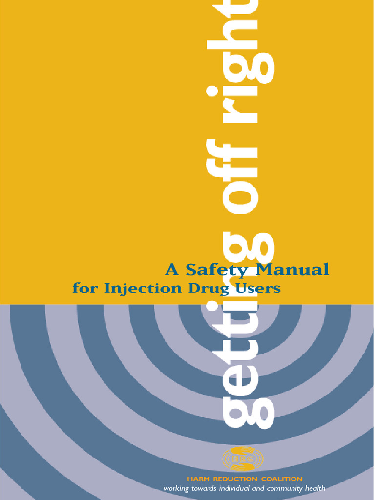 Safety Manual for Injection Drug Users | PDF