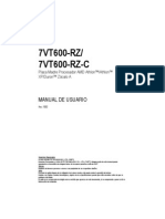 Motherboard Manual 7vt600 RZ (C) S