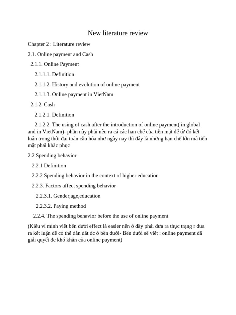 New Literature Review | PDF