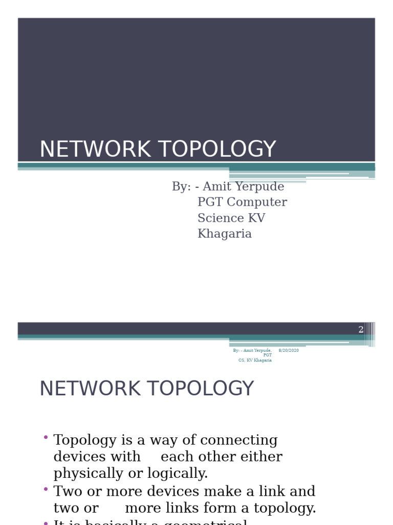 Topology Pdf Network Topology Computer Network