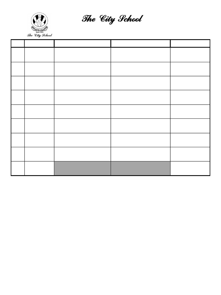 Date Sheet | PDF
