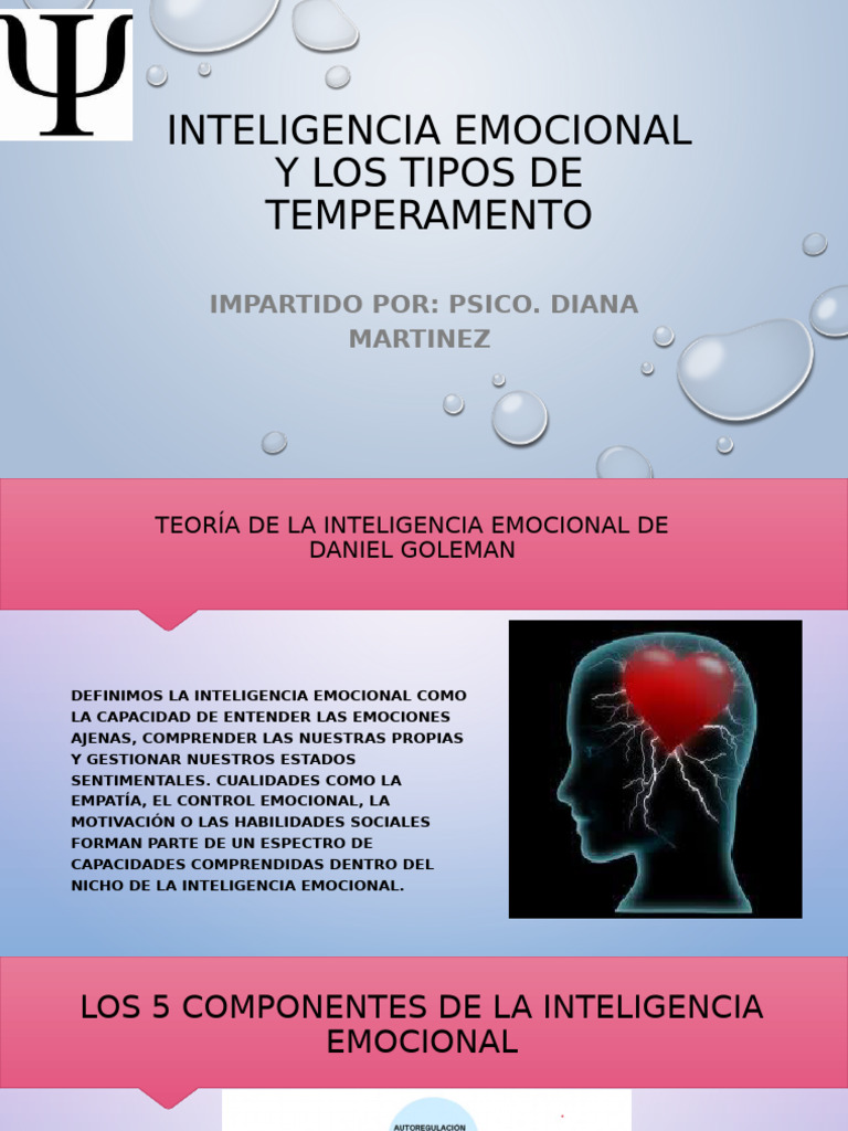 Inteligencia Emocional y Temperamento | PDF | Las emociones ...